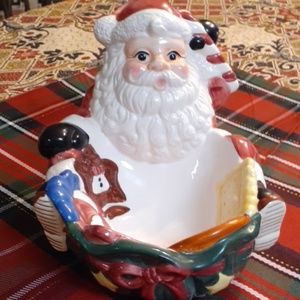 🎅Santa candy dish.🎄